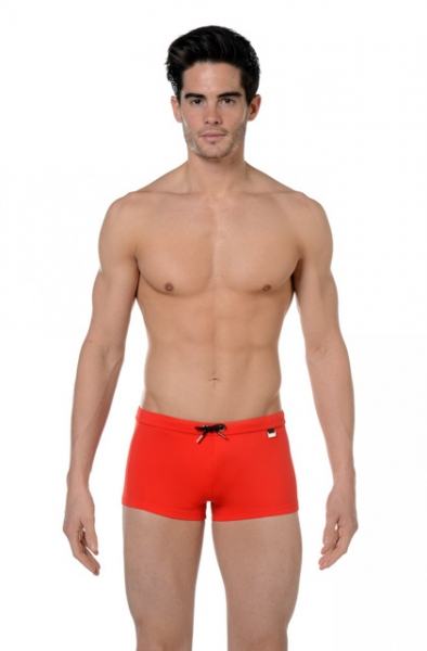 HOM - SHORTY DE BAIN MARINE CHIC